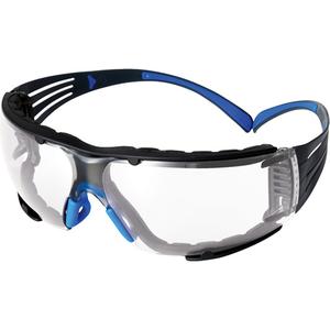 Securefit™ 400 Series Safety Glasses - Meets/Exceeds CSA Z94.3/ANSI Z87+, Clear, Anti-Fog/Anti-Scratch, Blue & Grey