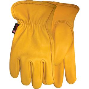 597 The Duke Gloves - Large, Small, Medium, X-Large, Unlined, Grain Deerskin, Keystone, Slip-On
