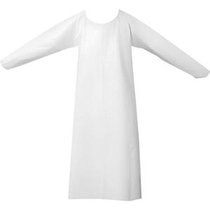 CoverMe™ Gowns - Polyurethane, One Size, White, Non-Medical