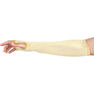 Contender™ Cut-Resistant Sleeves - 18", EN 388 Level 5/ASTM ANSI Level A4, Beige, Aramid