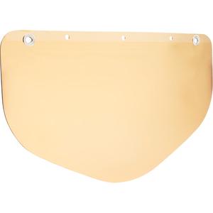 Versaflo™ Over-Visor with UV/IR Protection - 19-7/10", 9-4/5", Aluminized Fabric, Gold, None