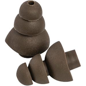 PELTOR™ UltraFit Communication Tip Replacements - Small, Brown, 23 Decibel, Package