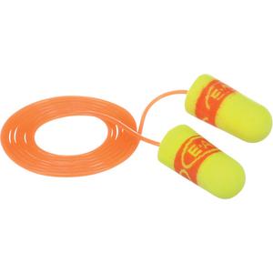 E-A-Rsoft™ SuperFit Earplugs - Corded, 29, One-Size, Meets/Exceeds CSA Class AL, Pair - Polybag, Tapered, Polyurethane, Box, 100 Pairs