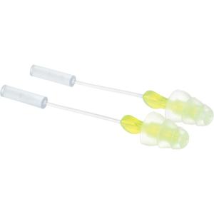 E-A-R™ Tri-Flange Probed Test Earplugs - One-Size, Multi-Flange, Elastomeric Polymer, Bag