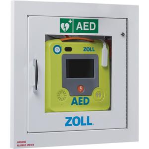Fully-Recessed AED Wall Cabinet - Zoll AED 3™, Non-Medical, 14", 14", 1.5"