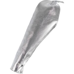 Welder's Heat Resistant Sleeves - Aluminized Kevlar®, 18", Silver, Pair