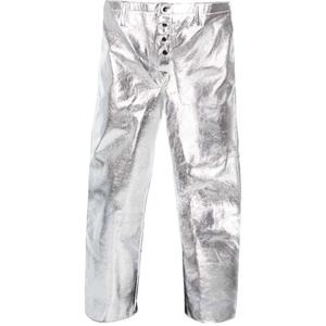 Heat Resistant Pants with Fly - Aluminized Kevlar®, 28, 30, 32, 34, 36, 38, 40, 42, 44, 46, 48