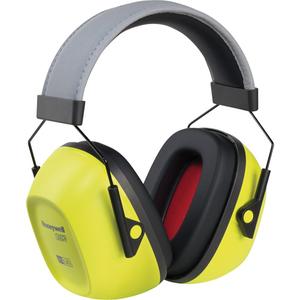 Howard Leight™ VS130HV  VeriShield™ High Level High Visibility Earmuffs - Headband, AL, 30, High, High-Visibility Yellow
