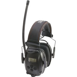 Howard Leight™ Sync Electo Digital FM Radio & Stereo Earmuffs - Headband, None, 29, 2 x AA (included)