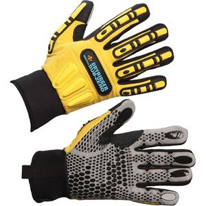 Dryrigger Sub Zero Gloves - Large, Small, Medium, X-Large, 2X-Large, 3X-Large, Elastic, Suede
