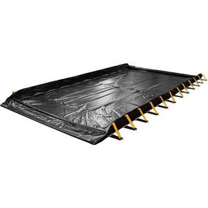 Stinger Snap-Foam Containment Berm - 4488 US gal., Foam Wall, Black