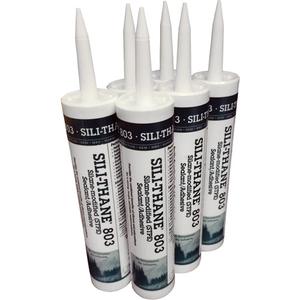 Sili-Thane® 803 Sealant Cartridges - Paste, 10.3 oz., Pack, 6