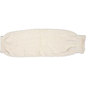 Terry Cloth Sleeve - Poly-Cotton, 18", Beige, 7, Large, 3 (Less than 392°F)