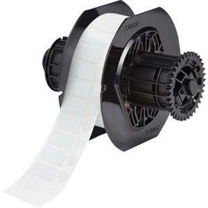 B33 Series Chemical Resistant Laboratory & Vial Top Labels - Polyester, White, 0.5", 1", BBP® 33/BradyPrinter i3300