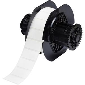 B33 Polyamide Coated Cloth Labels - Nylon, White, 0.75", 1.5", BBP® 33/BradyPrinter i3300