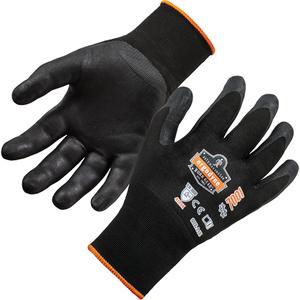ProFlex® DSX™ Dry Grip Coated Gloves - Small, Medium, Large, X-Large, 2X-Large, 18, Nylon/Spandex, Nitrile, Dipped Palm, Unlined, ANSI Level 2