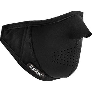 N-Ferno® Thermal Mouthpiece - Neoprene, Fleece, Black, One Size