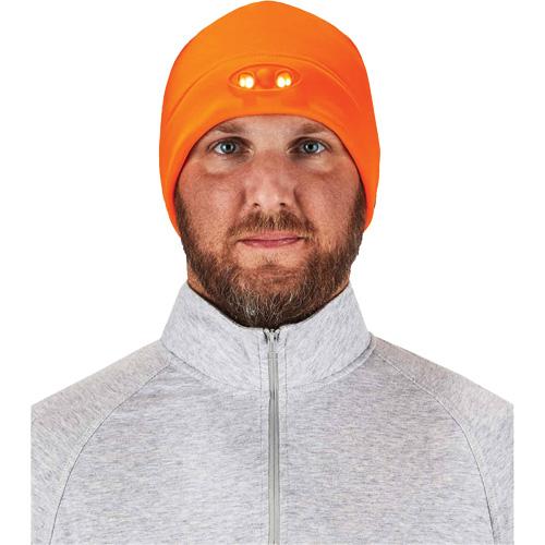 N-Ferno® Skull Cap Beanie Hat with LED Lights - Fleece, Unlined, Black, One Size, 48, 72', 68 Hours - Image 4