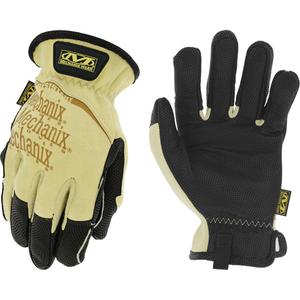 Heat Resistant Gloves - 8, 9, 10, 11, Kevlar®/Leather, Kovenex™, 375° F (190° C), Slip-On, Tan & Black, EN 407 Level 4, EN 407 Level 2, EN 407 Level 4