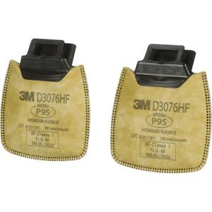 Secure Click™ Respirator Cartridge - Combination Gas/Vapour Cartridge and Particulate Filter, Acid Gas/P95, HF-800 Series Reusable Respirator, NIOSH