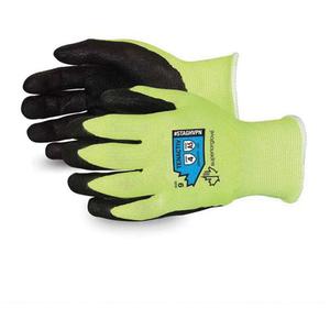High Visibility Cut Resistant Gloves - 5, 6, 7, 8, 9, 10, 11, 12, 18, TenActiv™, Nitrile, Dipped Palm, ASTM ANSI Level A5, ANSI/ISEA 105 Level 4, Unrated, ANSI/ISEA 105 Level 5, Unrated