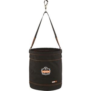 Arsenal® 5970 Swiveling Hook Hoist Bucket - 100 lbs., Nylon, 12.5", 15", 840D, Black