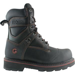 Bionic2 Work Boots - Leather, 10, 7, 7-1/2, 8, 8-1/2, 9, 9-1/2, 10-1/2, 11, 12, 13, 14, Steel, Puncture Resistant, Non-Metallic, Meets/Exceeds CSA Green Triangle, Permeable, Black, 3E