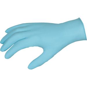 DuraShield Disposable Gloves - Large, Nitrile, 9", 3-mil, Fully Textured, Blue, Powder-Free, Accepted for use in Canadian Food Processing Facilities, Non-Medical