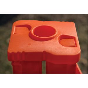 Multi-Gate Connector - Multi-Gate Barricades, High-Visibility Orange, Plastic