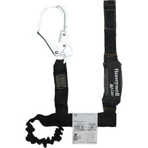 Miller® Arc-Rated Shock-Absorbing Lanyard - 6', Meets/Exceeds CSA-Z259.11, 120 lbs., 335 lbs., Choke-Off Loop, Scaffold Hook, Kevlar®, Pack, 1, Grey, ASTM F887-05, 3600 lbs., Tubular