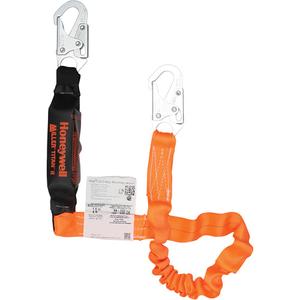 Titan™ Energy-Absorbing Lanyard - 6', Meets/Exceeds CSA-Z259.11, 120 lbs., 335 lbs., Locking Snap Hook, Locking Snap Hook, Polyester, Pack, 1, Orange