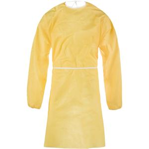 ChemMax® 1 Gown - Polyethylene/Polypropylene, One Size, Yellow, Non-Medical