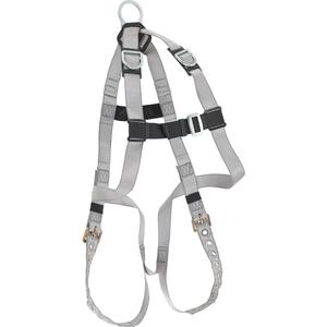 Dynamic™ B-Compliant Economy Harness - Fall Arrest/Evacuation/Retrieval, AE, 310 lbs., Universal, Back - Shoulder, Tongue Buckle, Quick-Connect