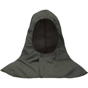 Carbon Armour H3 Tally Fire Rated Hood - Dark Green, 10 cal/cm², NFPA 70E/ASTM F1506/Meets/Exceeds CSA Z462, 2, OPF Blend Rip Stop, 8.6 oz., OSHA 1910.269 & EN ISO 11611 A1 Class 2, A2 Class 2 6.8 Impact of Spatter