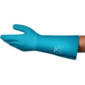 AlphaTec® 04-003 Chemical Resistant Gloves - 8, 9, 10, 11, 14", Winter Weight, Gauntlet, Nitrile/PVC, Fleece, EN 374:2016-1 Type B/EN 374:2016-2/EN 374:2016-5, JKL, EN 388 Level 3, EN 388 Level 1, EN 388 Level 3