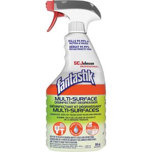 Fantastik® Professional Multi-Surface Disinfectant & Degreaser - 946 ml, Trigger Bottle, 8