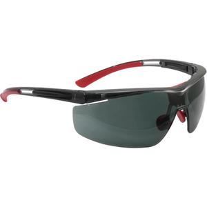 Adaptec Safety Glasses with HydroShield™ - Meets/Exceeds CSA Z94.3/ANSI Z87+, Smoke, Anti-Fog, Black