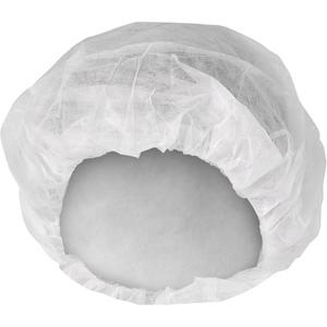 KleenGuard™ A10 Light-Duty Bouffant Caps - SMMMS, 21", 24", White