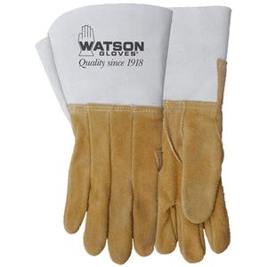 Buckweld Welder's Gloves - 8, 9, 10, 11, 12, 13, Fleece, Split Elkhide