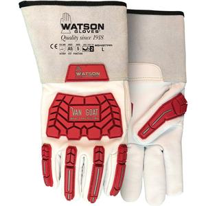 Van Goat Cut & Impact Gloves - Large, X-Small, Small, Medium, X-Large, 2X-Large, 3X-Large, Non-Knit, Cutshield™, Not Coated, Not Coated, ASTM ANSI Level A5/EN 388 Level E, EN 388 Level 3, EN 388 Level 3