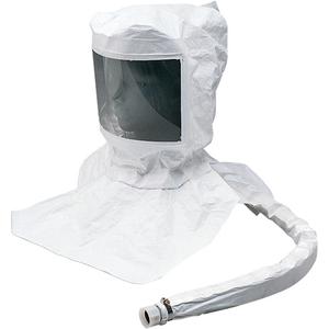 Replacement Tyvek® Maintenance Free Hood Assembly with Suspension - Universal, Soft Top, Single, PETG, 15 mils, 6" x 12"