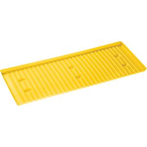 Safety Cabinet Shelf Tray - Justrite® Shelf No. 29941 & 54-Gal. Deep Slimline Safety Cabinets, 29", 18.5", Yellow