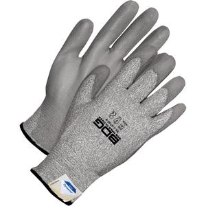 Cut-X™ Cut Resistant Gloves - 11, 13, Dyneema®, Polyurethane, Dipped Palm, EN 388 Level 2/EN 388 Level B, EN 388 Level 4, EN 388 Level 4, EN 388 Level 3, Unrated, Grey, Elastic