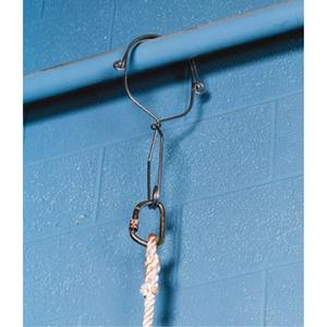 Anchorage Connector - Temporary, Wire Hook, 400 lbs., 5000 lbs., Stainless Steel, OSHA, ANSI, CSA