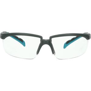Solus 2000 Series Safety Glasses - ANSI Z87+, Clear, Grey, Amber, Brown, Indoor/Outdoor/Grey, Anti-Fog, Plastic, Clear, Grey/Teal