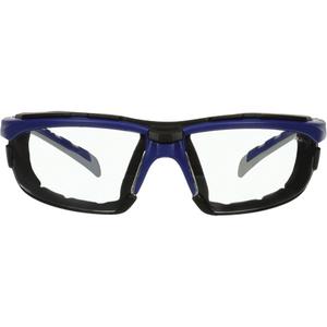 Solus 2000 Series Safety Glasses - ANSI Z87+, Clear, Anti-Scratch, Plastic, Clear, Grey/Teal