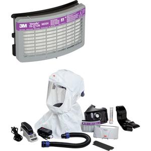Versaflo™ Easy Clean PAPR Kit - Loose Fitting Hood & Faceshield, Lithium-Ion, NIOSH