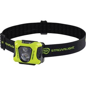 Enduro® Pro Headlamp - LED, 200, 6, Plastic, Rechargeable, Black/Yellow, 95 m, Included, White