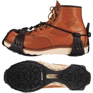 TREX® 6325 Spikeless Traction Devices - Medium, Large, X-Large, Grooved, Rubber, Black