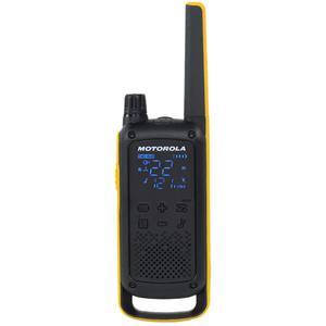 Talkabout™ Two-Way Radio Kit - FRS, 56 km, 22, Black & Yellow, 121, 2.19" x 7.52" x 1.28", 0.3 lbs.